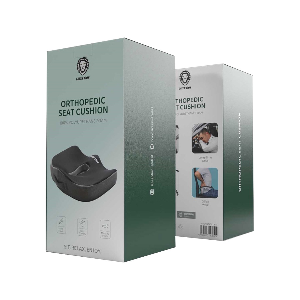 â¦Ùسادة جÙÙØ³ ÙØªÙÙÙÙ
Ø§ÙØ¹Ù
ÙØ¯ اÙÙÙØ±Ù ÙØªØ®ÙÙÙ Ø¢ÙØ§Ù
Ø§ÙØ¸Ùر (Orthopedic Seat Cushion) Ù
Ù Ø¹ÙØ§Ù
Ø© Green Lion.â© - Ø§ÙØµÙرة â¦2â©