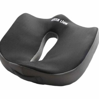 وسادة جلوس لتقويم العمود الفقري وتخفيف آلام الظهر (Orthopedic Seat Cushion) من علامة Green Lion.