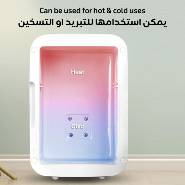 â¦Ø«Ù„Ø§Ø¬Ø© ØµØºÙŠØ±Ø© Ù„Ù„Ù…ÙƒÙŠØ§Ø¬ Ùˆ Ø§Ù„Ø³ÙŠØ§Ø±Ø© / Ù…Ø¹ Ù…Ø±Ø§ÙŠØ© Ùˆ Ø§Ø¶Ø§Ø¡Ø© Ø§Ù…Ø§Ù…ÙŠØ© / Ø³Ø¹Ø© 4 Ù„ØªØ±â© - Ø§Ù„ØµÙˆØ±Ø© â¦4â©
